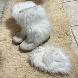 Cougar suede boots